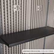 Caseta de jardín con suelo y ventanas 5,9 m² - 92318