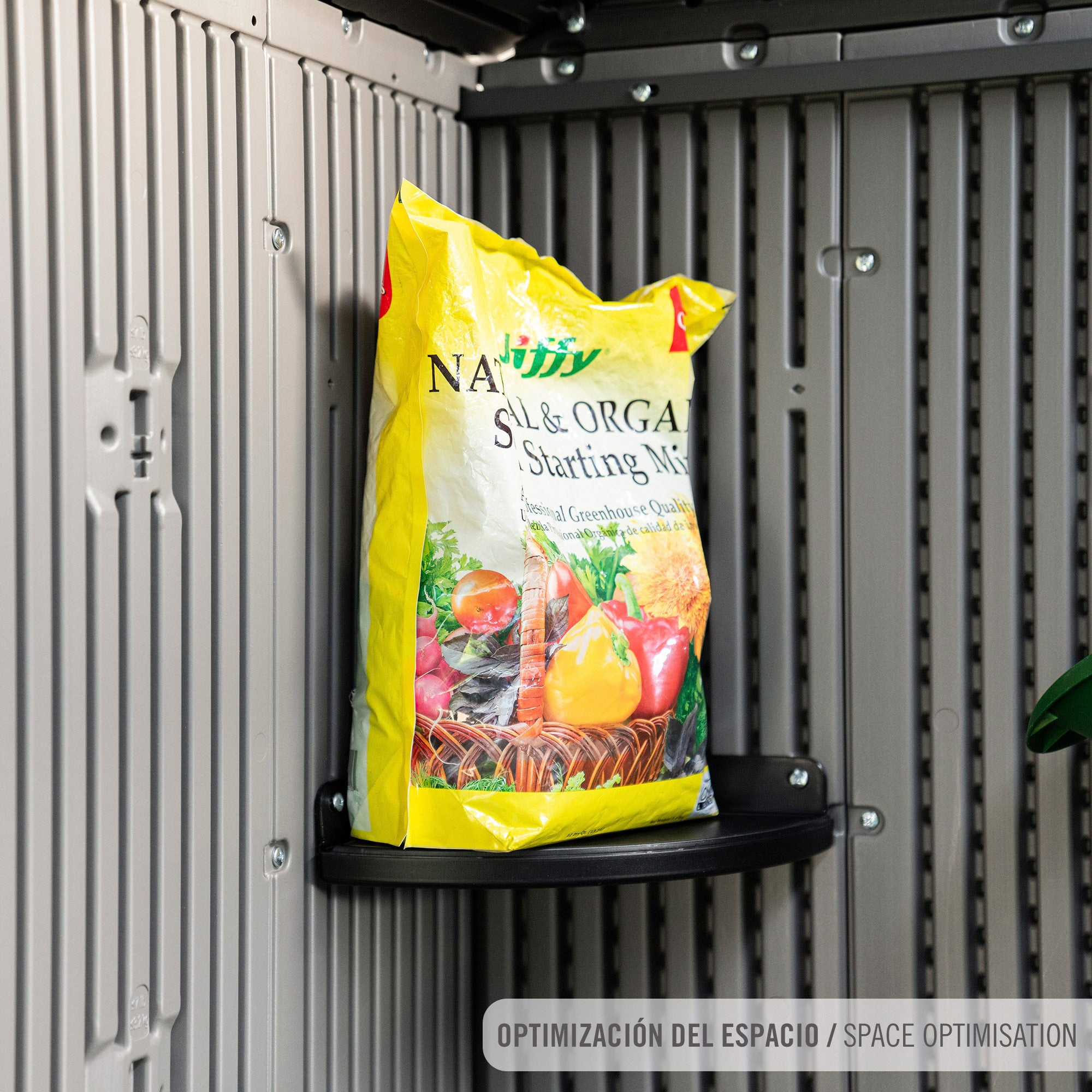 Caseta de jardín con suelo y ventanas 7,8 m² - 92319