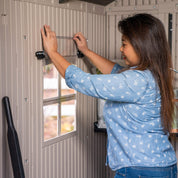 Caseta de jardín con suelo y ventana 4,9 m2 - 92309 - Lifetime