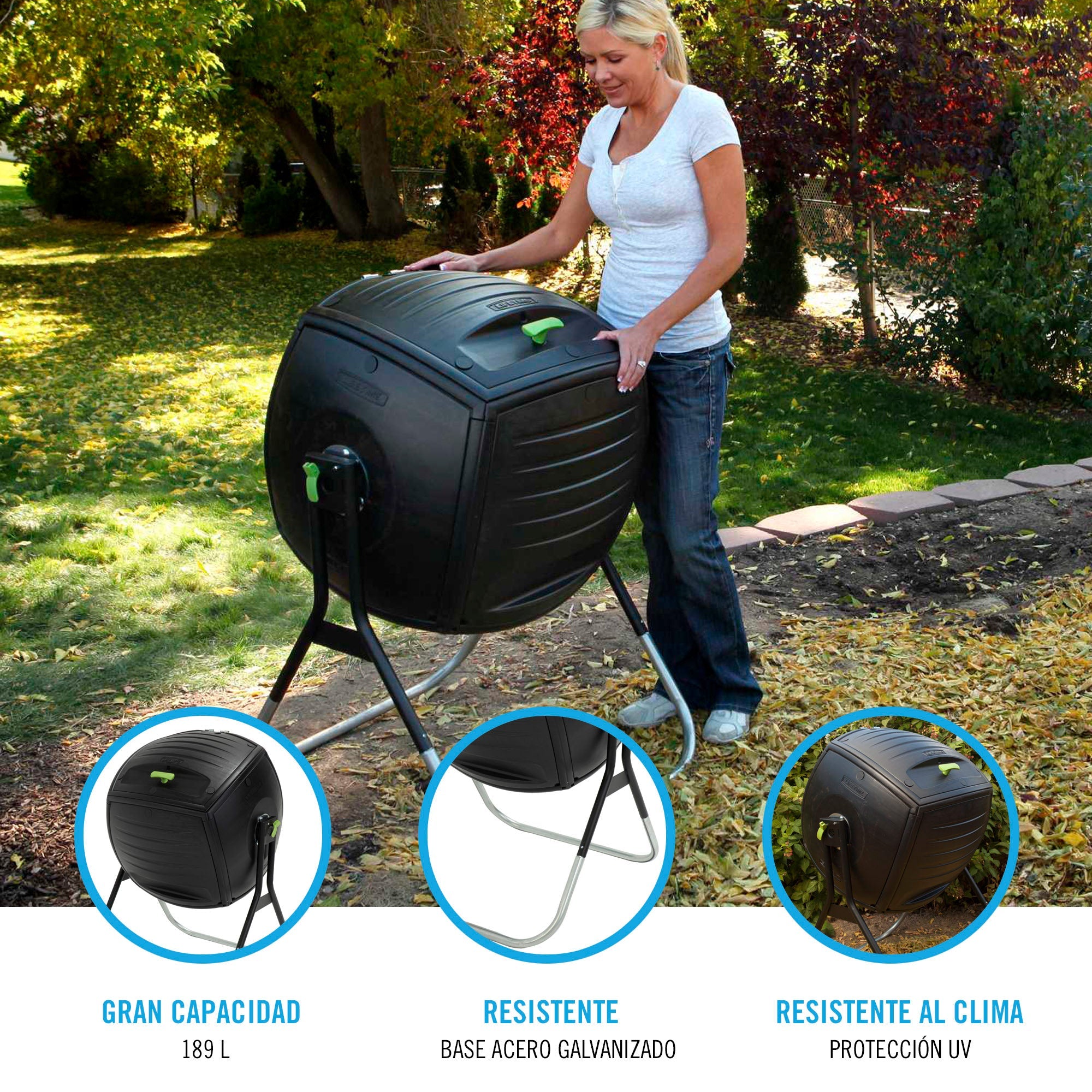 Compostador grande 189 l - 92301 - Lifetime