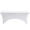 Funda elástica blanca para mesa rectangular de 180 cm Aktive - 61547 - Lifetime