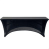 Funda elástica negra para mesa rectangular de 180 cm Aktive - 61548 - Lifetime