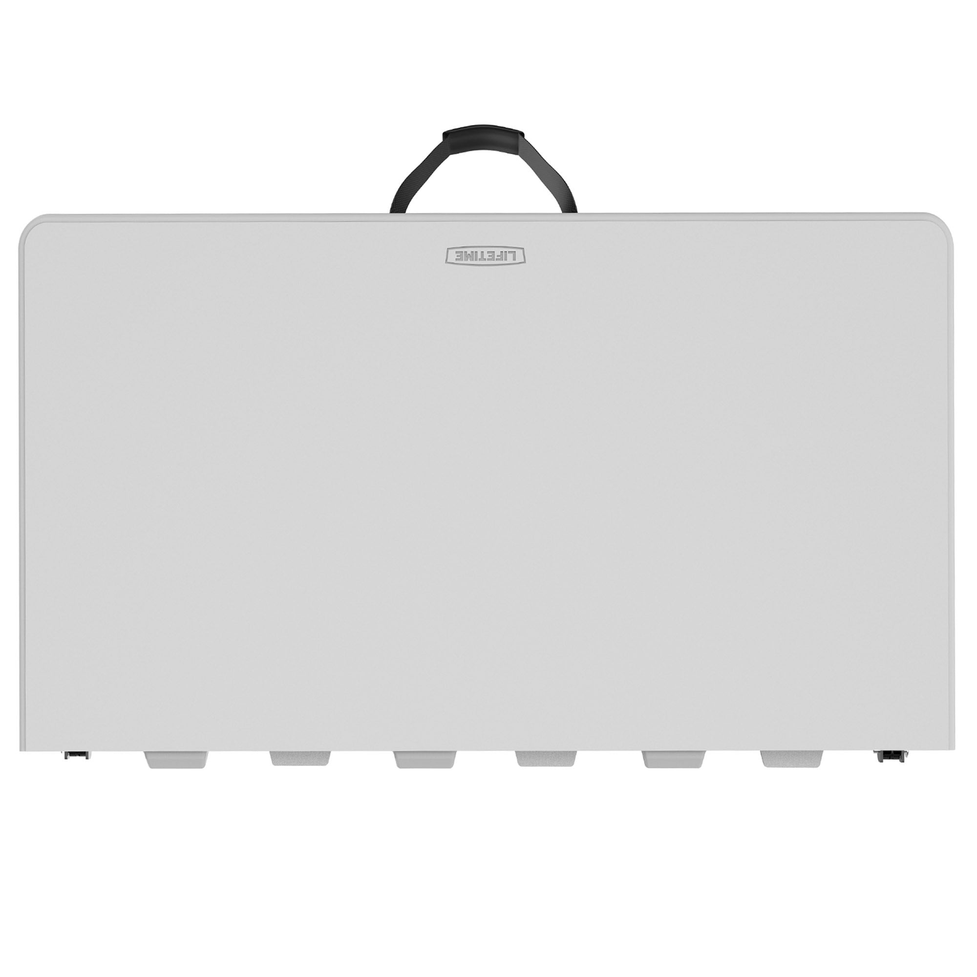 Pack mesa cuadrada plegable + 4 sillas plegables color blanco - Lifetime