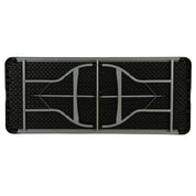 Pack mesa plegable 182x76 cm + 6 sillas plegables color negro - Lifetime