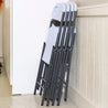 Pack mesa plegable 185x76 cm + 6 sillas plegables color blanco - Lifetime