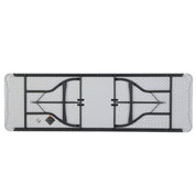 Pack mesa plegable 243,8x76,2 cm + 8 sillas plegables color blanco - Lifetime