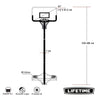 Canasta de baloncesto altura regulable - 229/305 cm - 92404 - Lifetime