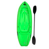 Kayak rígido juvenil verde con remo +5A - 92407 - Lifetime