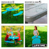 Mesa picnic plegable infantil ovalada - 85,5 x 100 x 53 cm - 92205 - Lifetime