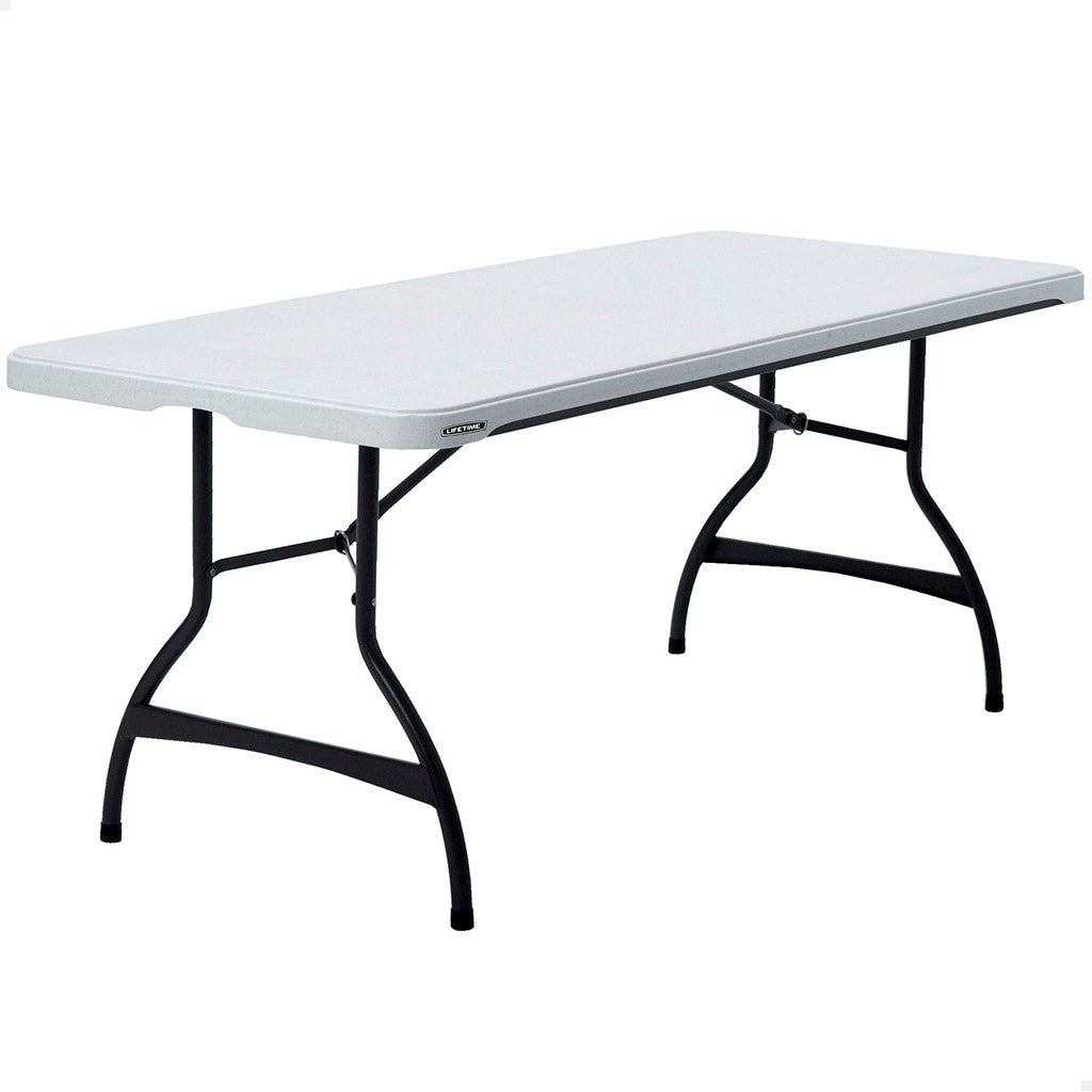 Mesa rectangular patas plegables blanco - 182 x 76 x 73,5 cm - 92118 - Lifetime