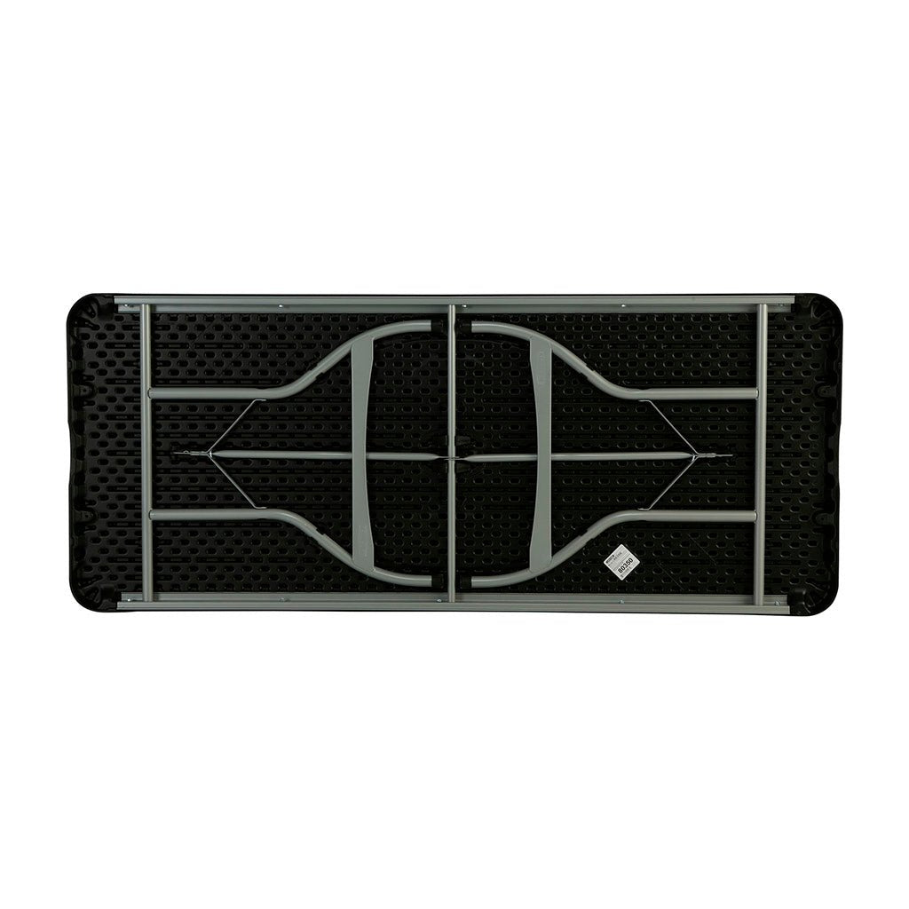 Mesa rectangular patas plegables negro - 182 x 76 x 73,5 cm - 92119 - Lifetime