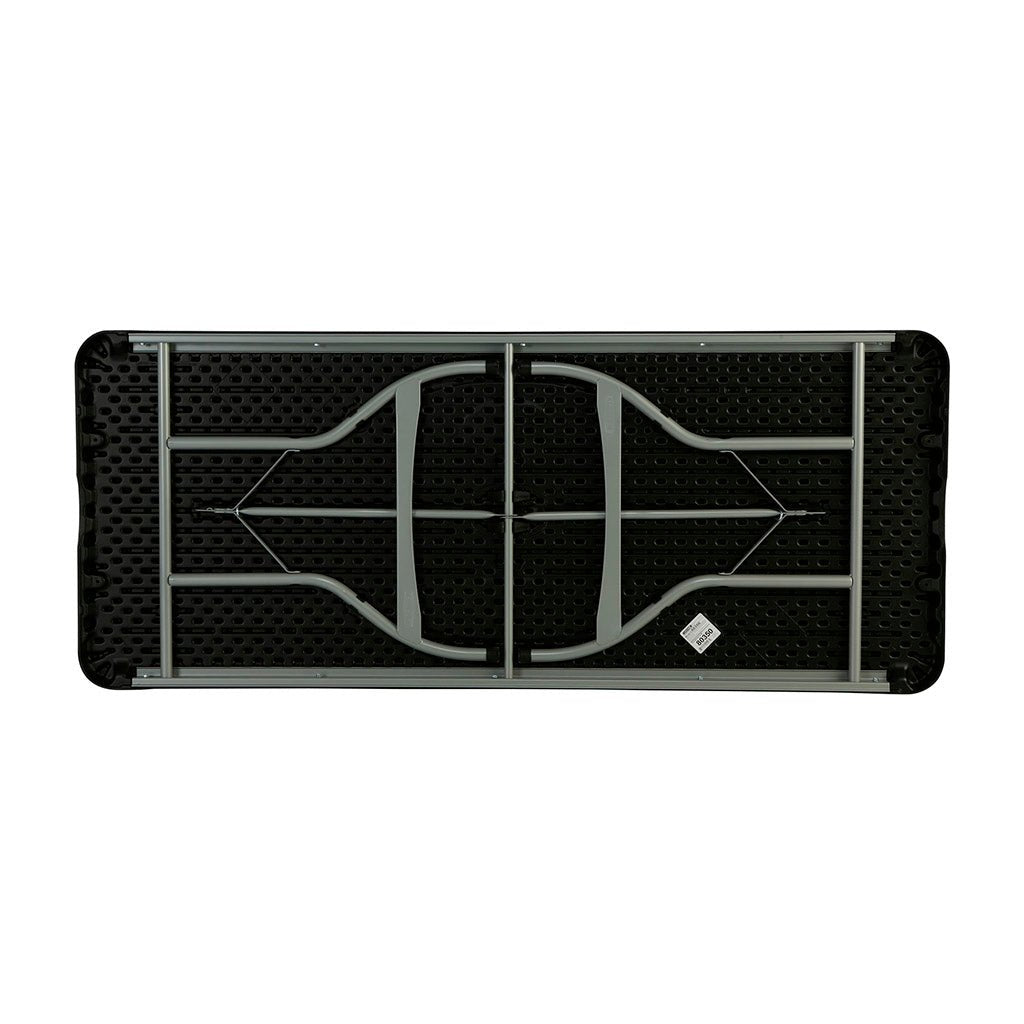 Mesa rectangular patas plegables negro - 182 x 76 x 73,5 cm - 92119 - Lifetime